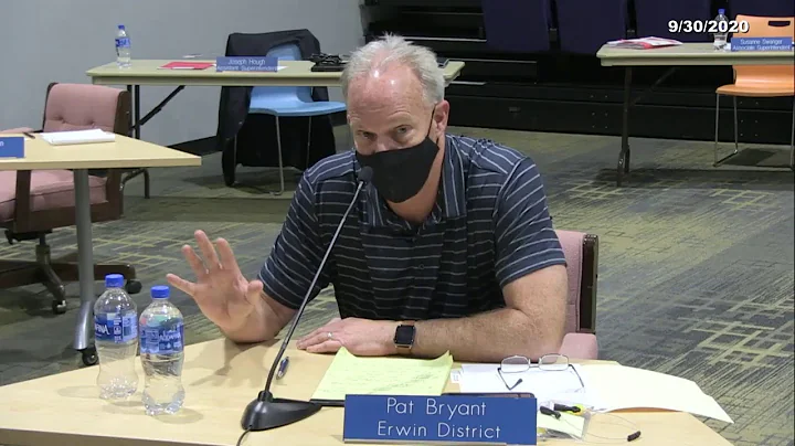 Board of Education Special Work Session: September 30, 2020