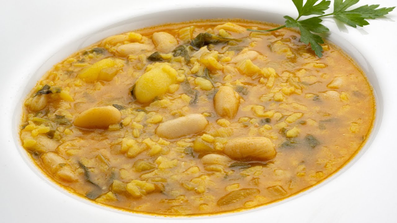 Arroz con alubias y acelgas o Arros amb bledes con Karlos Arguiñano