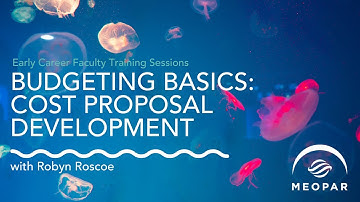 Webinar: Budgeting Basics—Cost Proposal Development