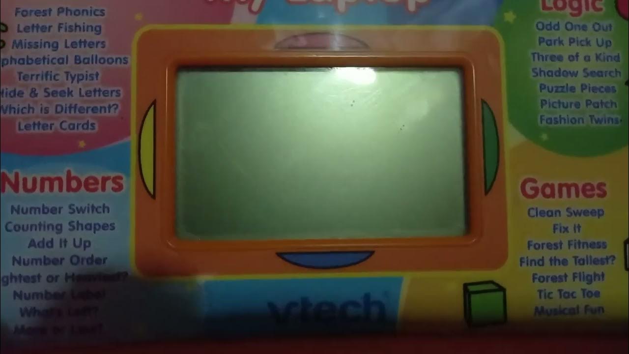 vtech 2008 My Laptop Low Batteries YouTube