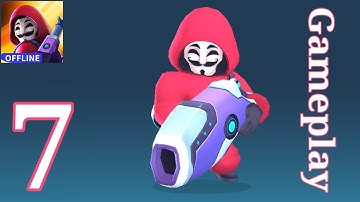 Heroes Strike Offline Gameplay Walkthrough Part 7-DESTROID Is Play {Android, iOS} The Monir