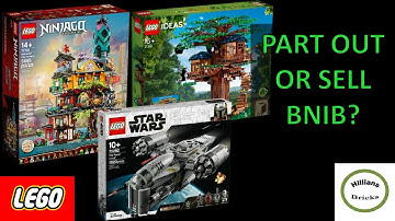 How we decide whether to Part out or Sell Brand New In Box Lego sets!