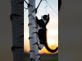 берёза и котёнок занятие века