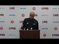 LMU Men's Basketball Postgame Press Conference - Stan Johnson