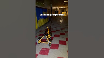 Abandoned Elementary School With Power