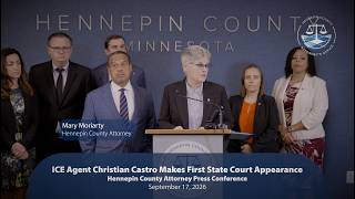 Press Conference: ICE Agent Christian Castro Makes First State Court Appearance (9/17/26)