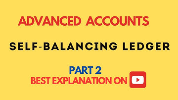 Sectional and self balancing ledger | Financial Accounting | CA Inter | CMA inter |B.com Competitive