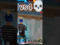 Important ☠️ clutch 1vs4 😈
