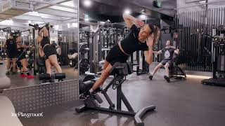 45 Degree Back Extension Bodyweight Side Bends