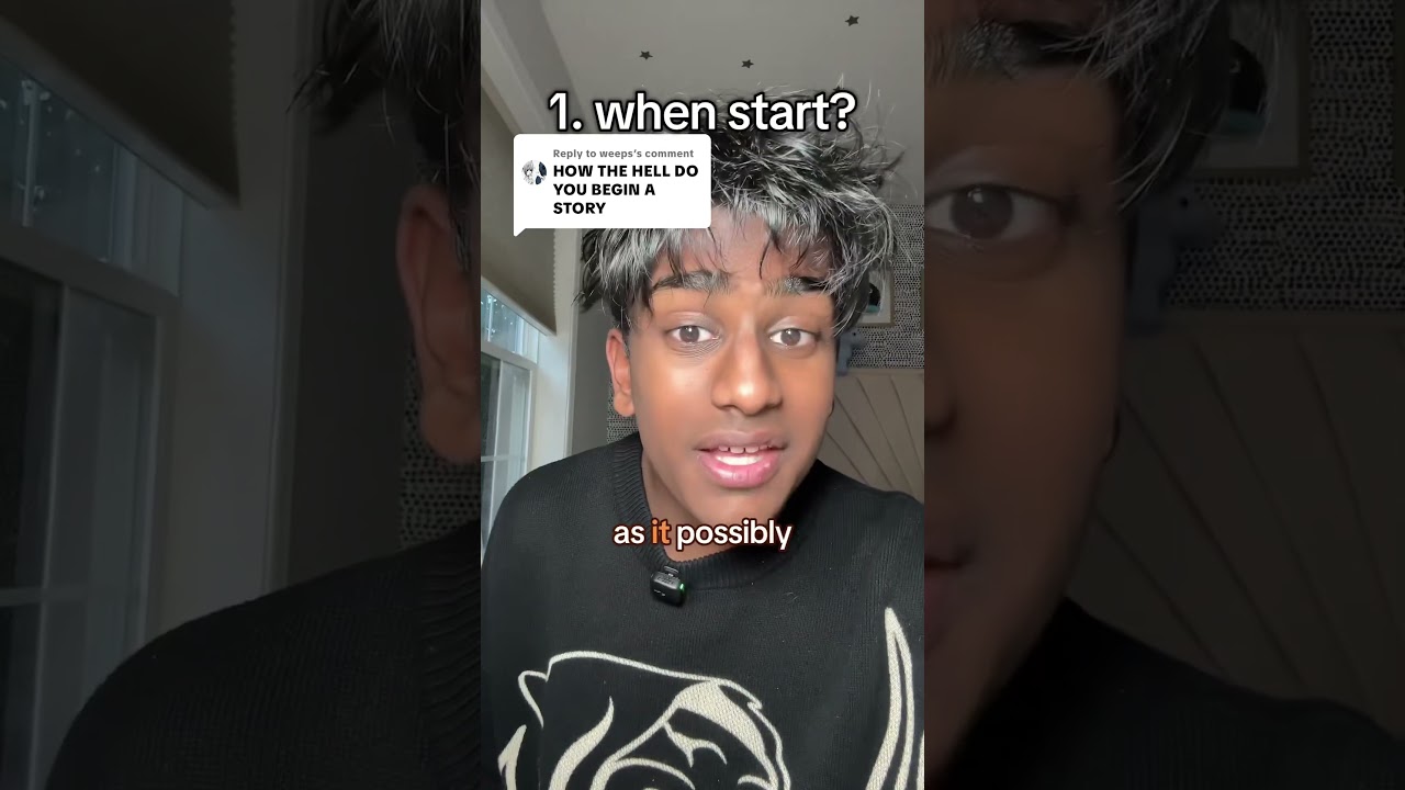 3 essential questions to write a good opening / beginning to your book #writingtips #author