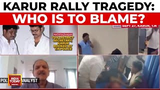 Karur Rally Tragedy: Vijay's Irresponsibility Or State Govt's Failure Under Scrutiny