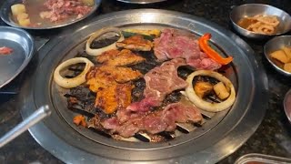 Iron Age Korean BBQ || Chicago || First eat day Video!!!!!!