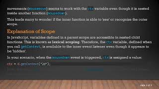 Understanding addEventListener('mousemove') and the ctx Object in JavaScript