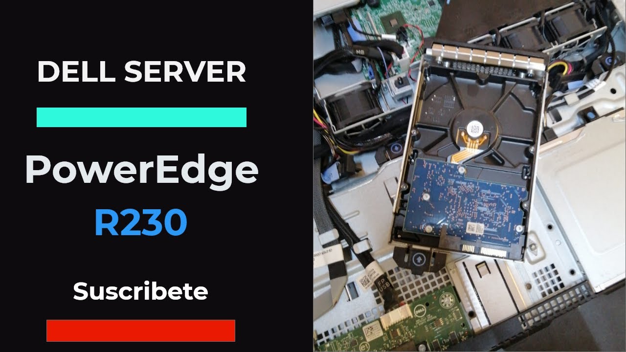 Poweredge R230 Inside Server PowerEdge R230 Dell opening - YouTube