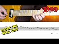 Dio  holy diver  guitar solo lesson with tabs 