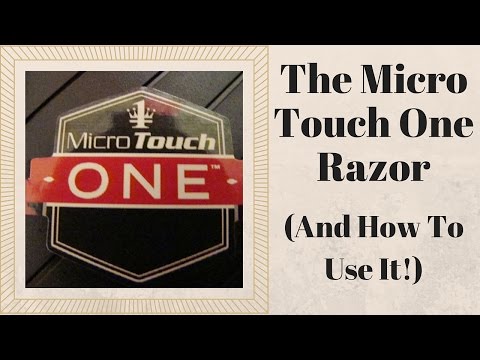 micro touch one safety razor