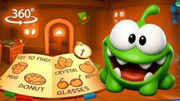 360 VR 🕹️ Find the Hidden Object with Om Nom
