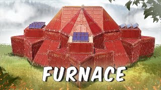The Furnace - 1X1 - Big Furnace - 3Xbunkered - 50 Rockets Rust Base Design
