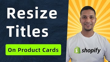 How To Resize Titles On Shopify Product Cards For Mobile Only ✅ Easy & Fast