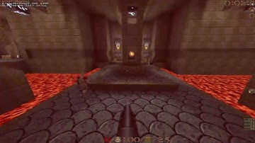 Quake - 2-player Easy Run of e3m1_fairweather3 by Chambers & Connor in 0:04