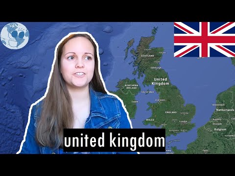 Zooming in on UK | Geography of UK with Google Earth