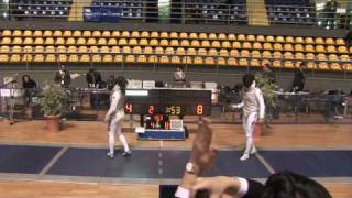 20100305 wf gp Turin 64 blue CALISSI Olga Rachele ITA 7 vs SHANAEVA Aida RUS 15 sd No