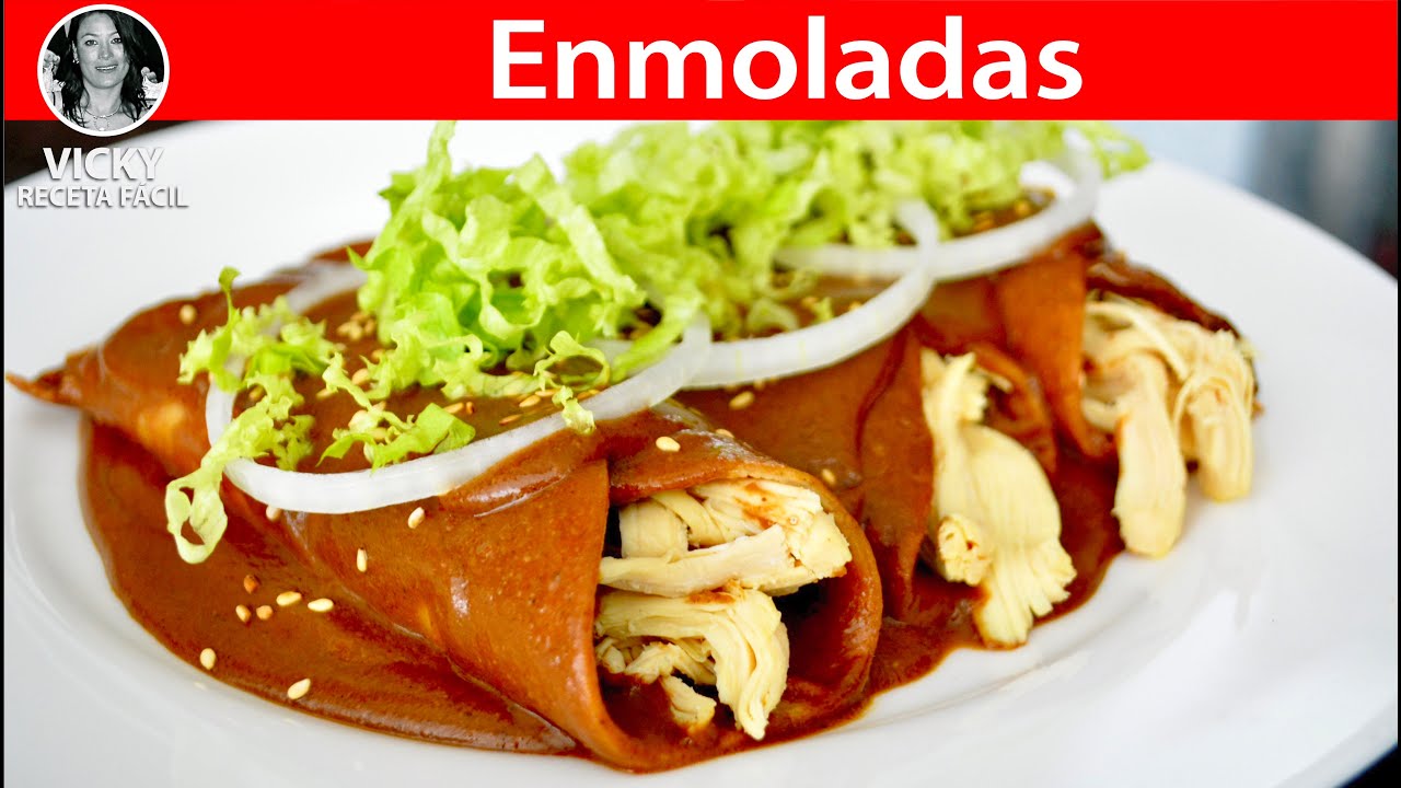 Enmoladas | #VickyRecetaFacil | VICKY RECETA FACIL