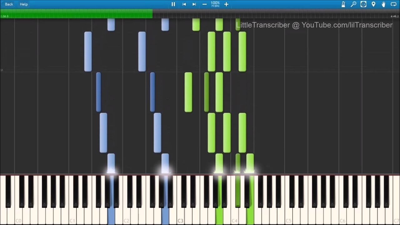 Ed Sheeran - Thinking Out Loud (Piano Cover) by LittleTranscriber