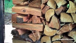 How to Choose, Cut, Split and Stack Firewood