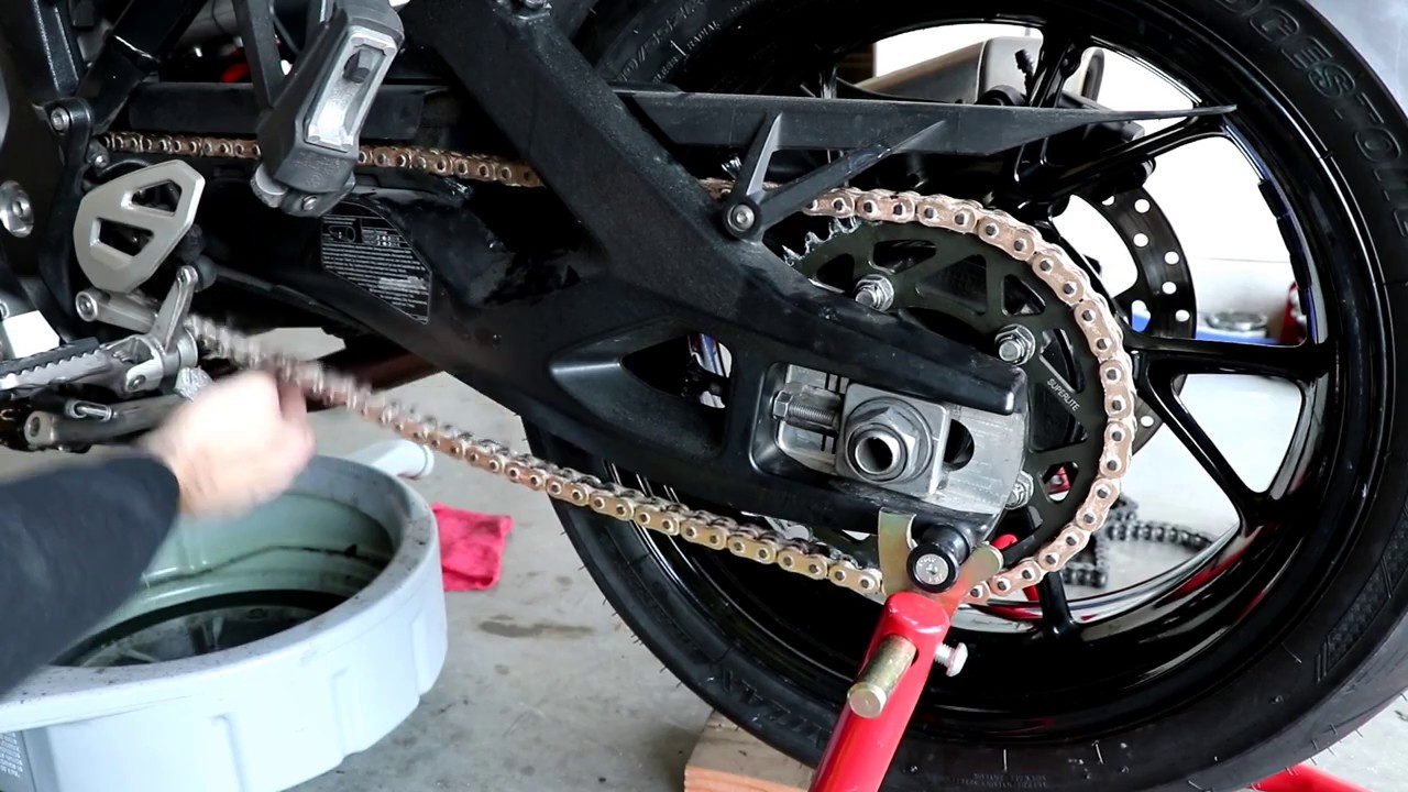 BMW S1000XR Chain and Sprockets Install YouTube