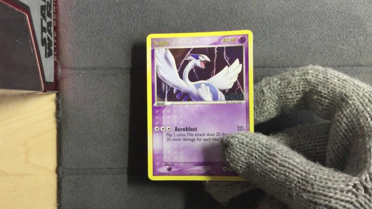 Lugia 29/115 Reverse Holo Pokemon Unseen Forces YouTube