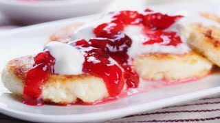 Классические сырники с манкой, жареные на сковороде Классические сырники с манкой, жареные на сковороде