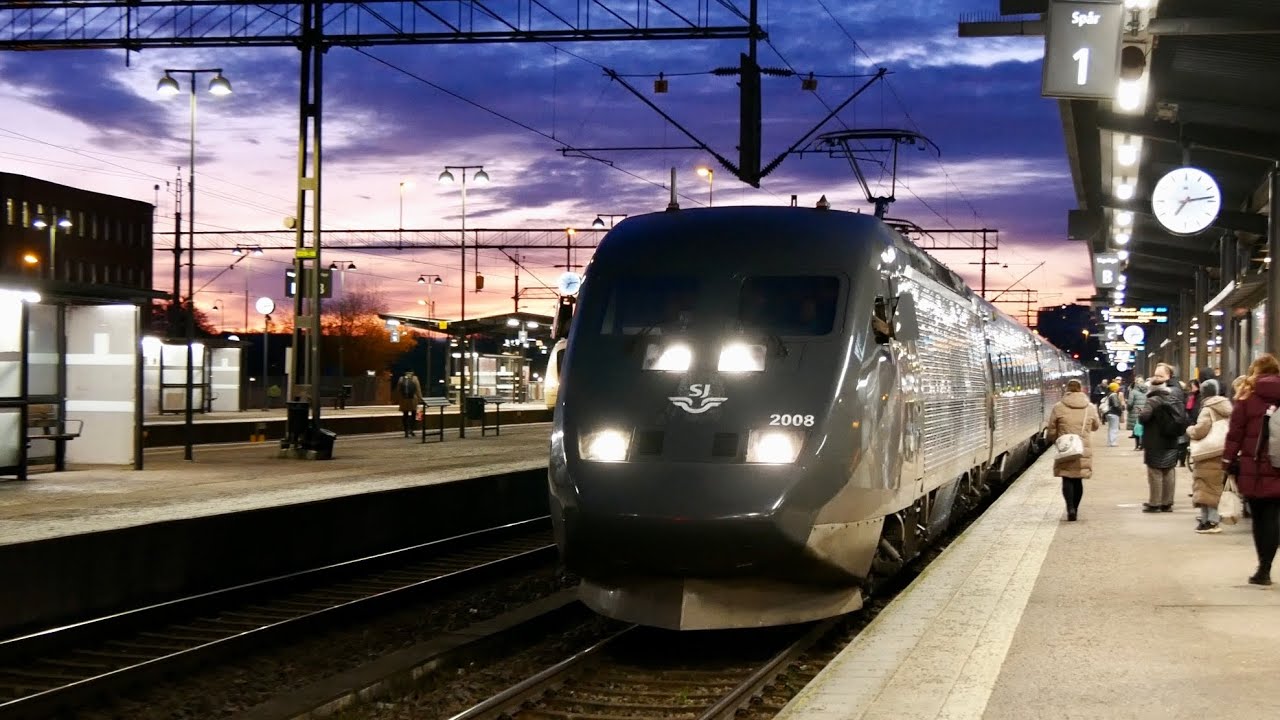 Svenska tåg del 80 - Linköping Central
