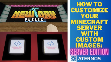 How to Customize Your Minecraft Server with Custom Images: Server Edition | Aternos