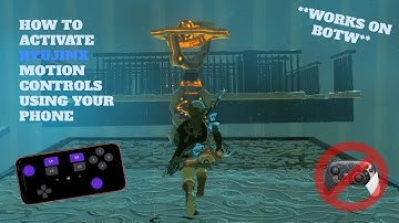 How to Use Your Phone as Motion Controls in Ryujinx Tutorial **ANY GAME**