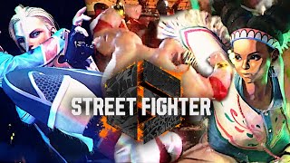 Street Fighter 6: Zangief, Cammy, \& Lily - NEW Gameplay