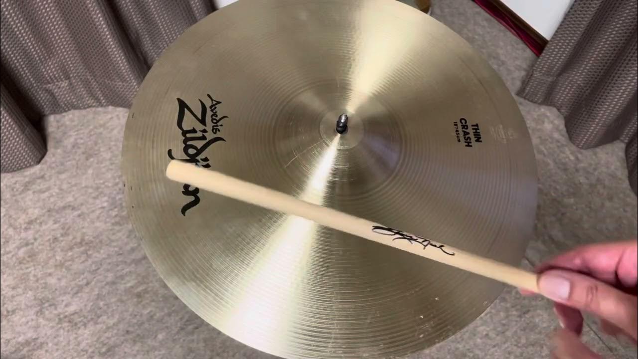 A Zildjian 18’ Thin Crash 1990’ 1340g YouTube
