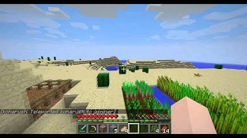 Minecraft Lets Play - Episode 1 (Part 2) Multiplayer 1.9.2 (New PVP and more)