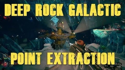 Deep Rock Galactic solo play: Point Extraction