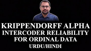 Krippendorff Alpha Inter-Coder Reliability Test in SPSS for Ordinal Data-Urdu/Hindi