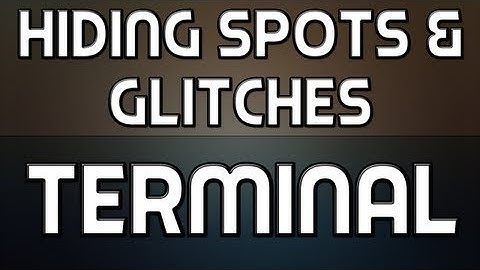 infected/hiding spots on terminal mw3