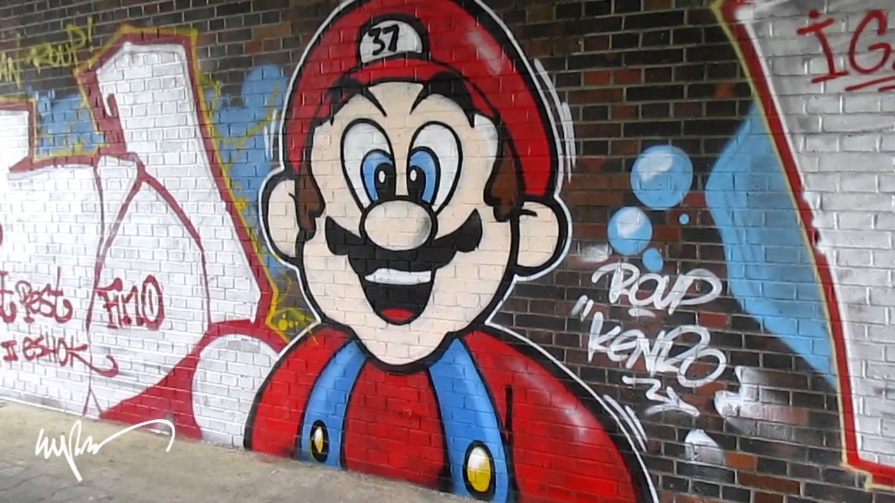  Super Mario Graffiti QB Game Stop HD YouTube