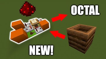 Minecraft Octal Computing - Composter Filter Circuit