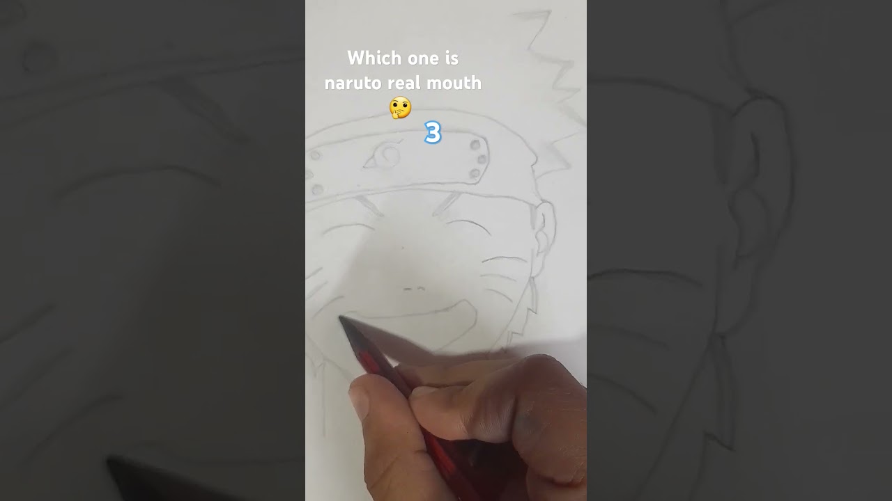 which one is real naruto mouth 🤔? 