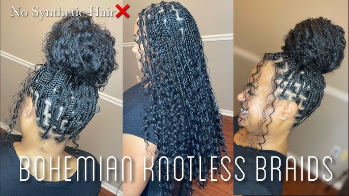 How To Get Your Boho Braids Super FULL!, The Sew-in Look