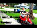 Craftsman R110 Lawn Mower TEST AND REVIEW!
