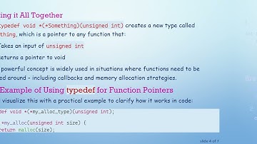 Understanding the Meaning of typedef void *(*Something)(unsigned int) in C