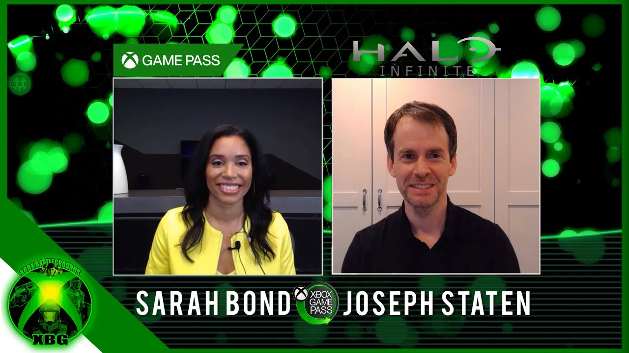 Sarah Bond & Joseph Staten - Talking Halo & Gamepass