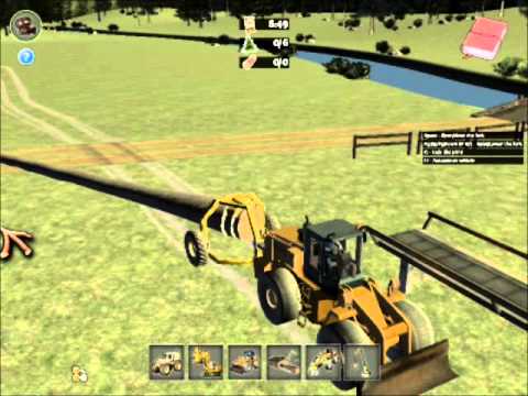 Woodcutter Simulator 2011 gameplay
