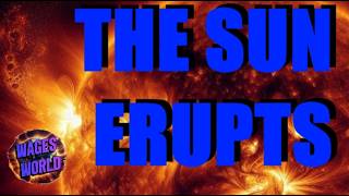 SUN ERUPTS ALL OVER / FLARES RADIO BLACKOUTS / ANOTHER CRAZY COMET DOING RARE THINGS